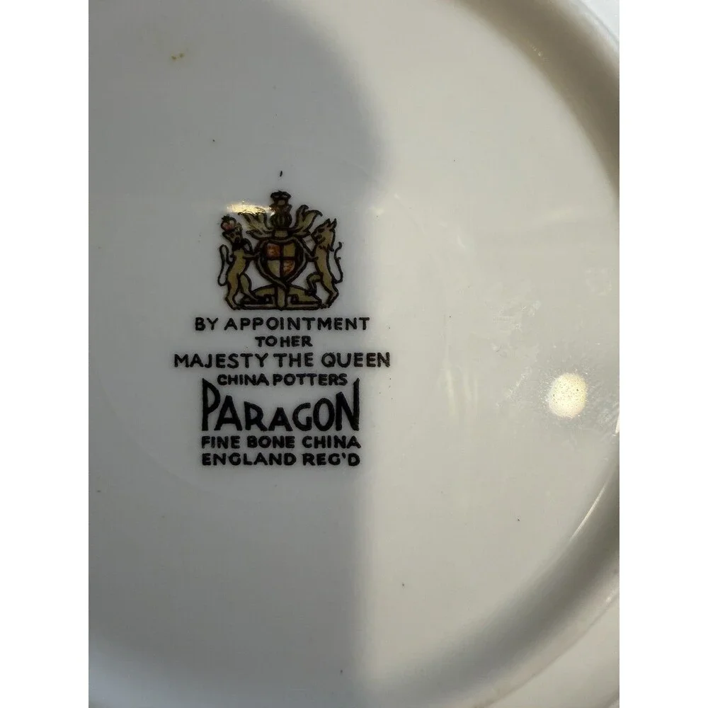 Paragon England Fine Bone China 4 5/8